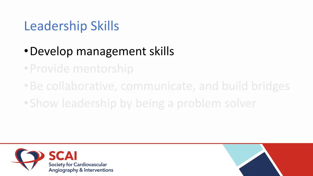 leadership skills