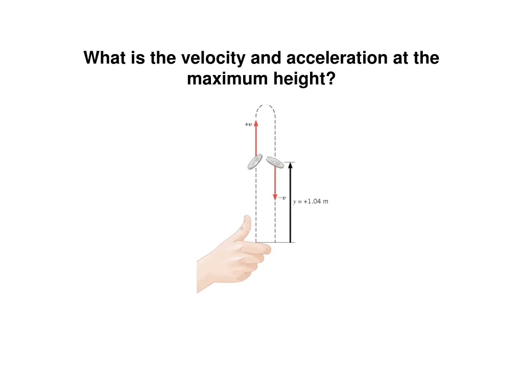 what is the velocity and acceleration