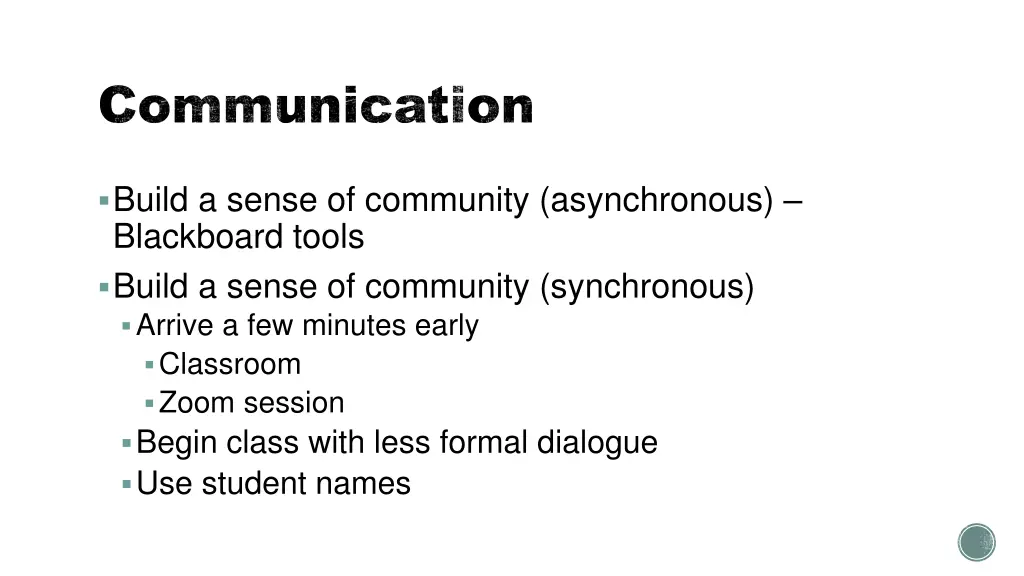 communication