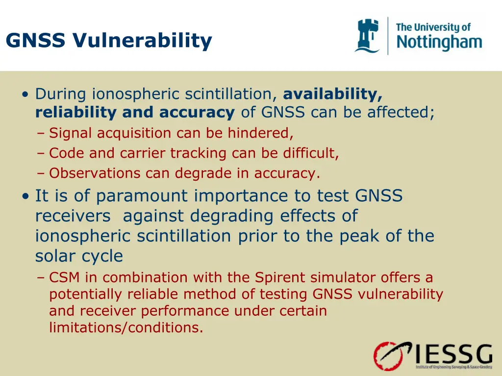 gnss vulnerability