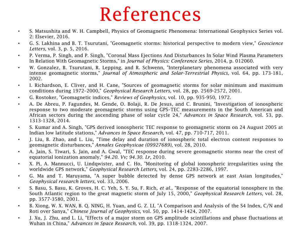 references