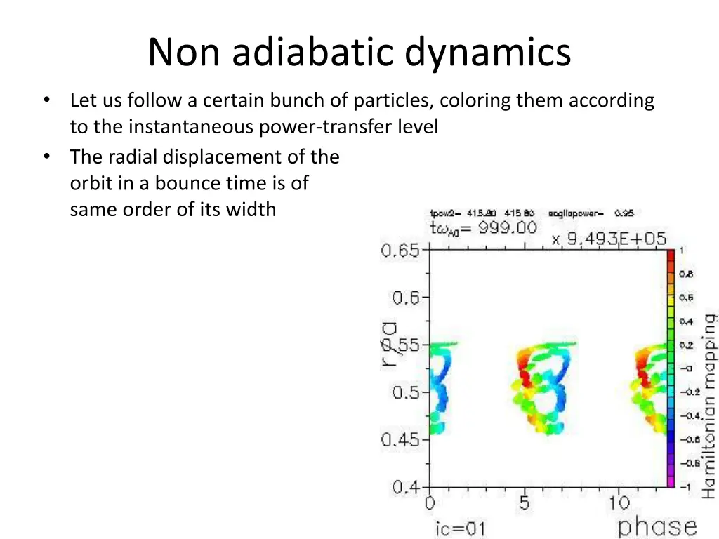 non adiabatic dynamics let us follow a certain