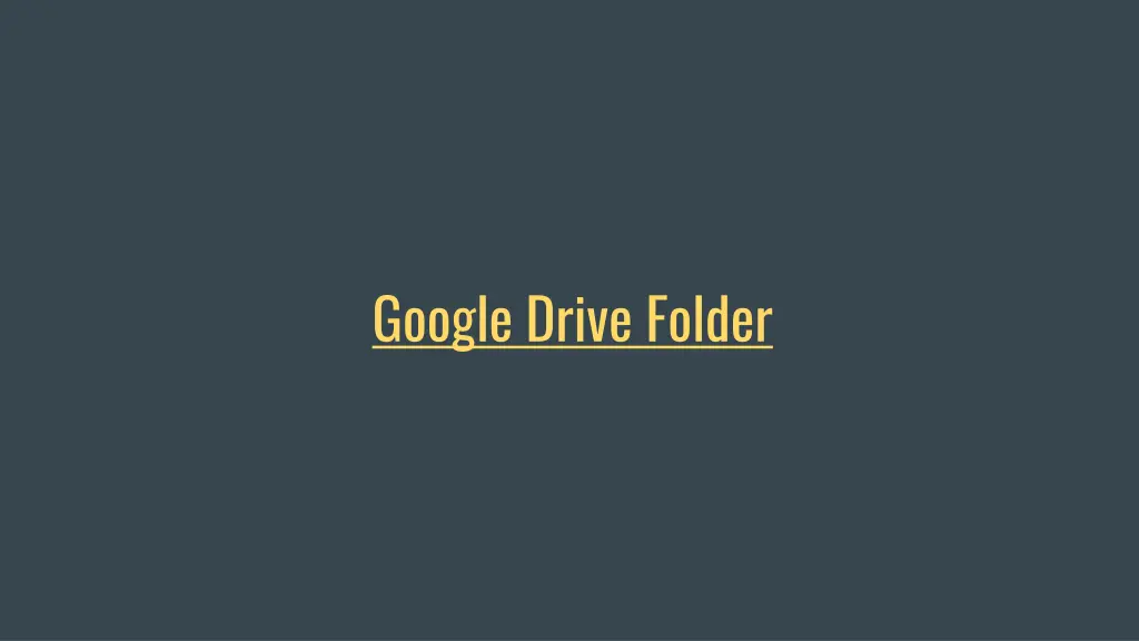 google drive folder 1