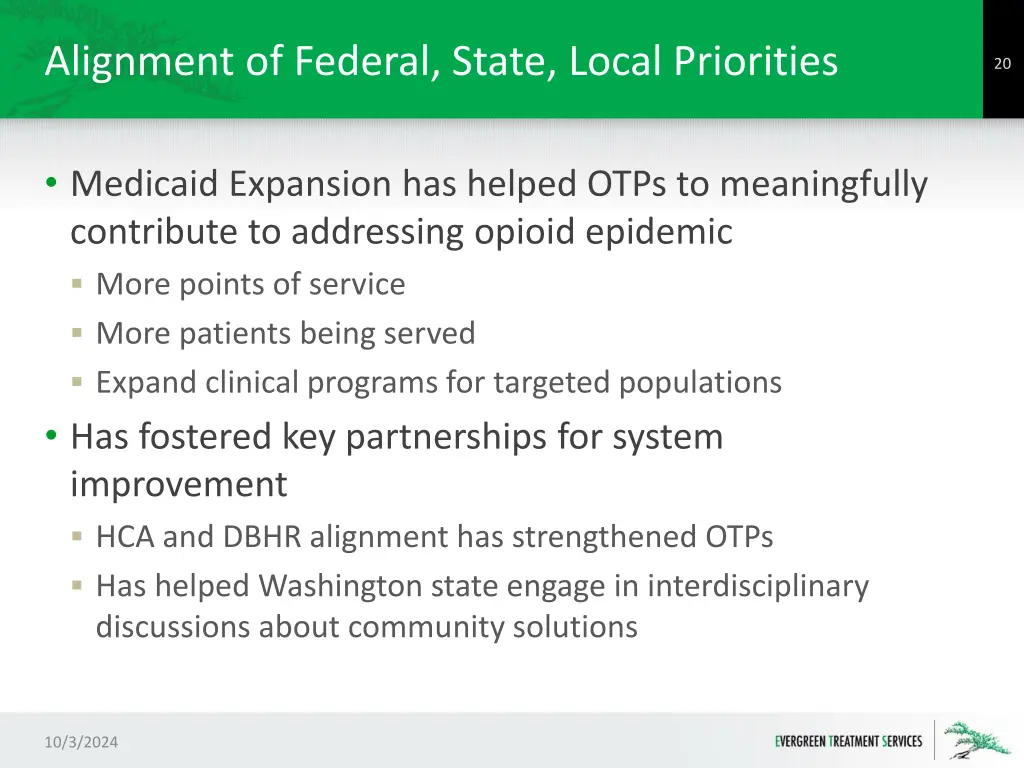 alignment of federal state local priorities