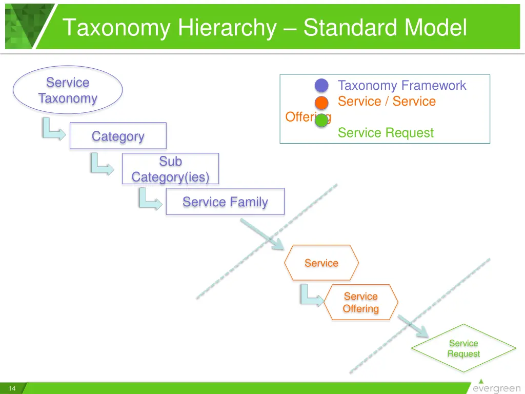 taxonomy hierarchy standard model