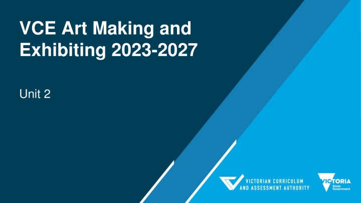 vce art making and exhibiting 2023 2027