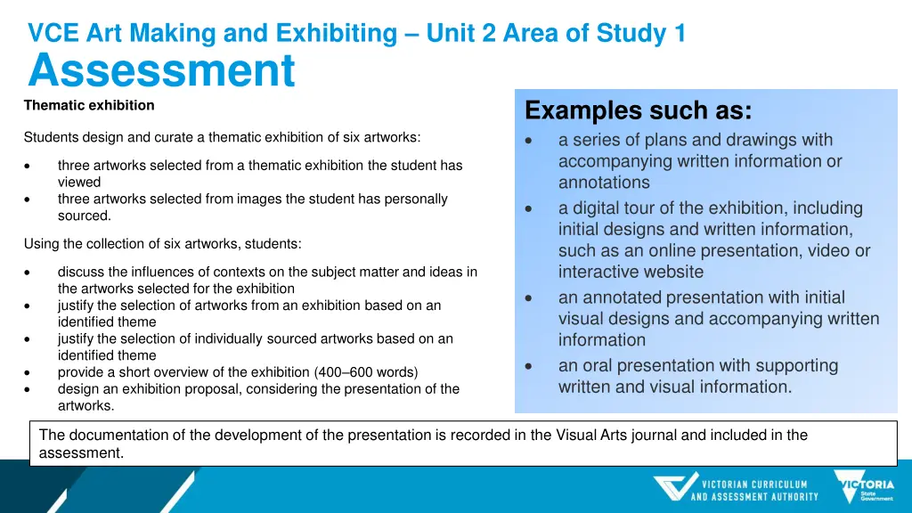 vce art making and exhibiting unit 2 area 2