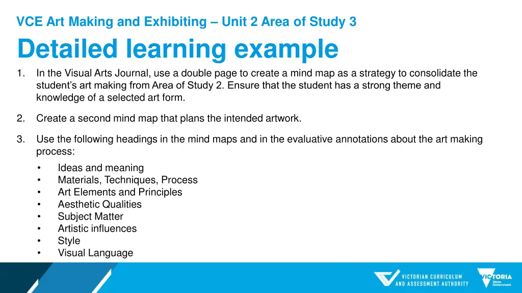 vce art making and exhibiting unit 2 area 9