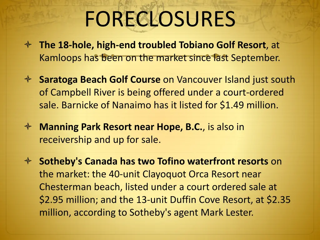 foreclosures 1