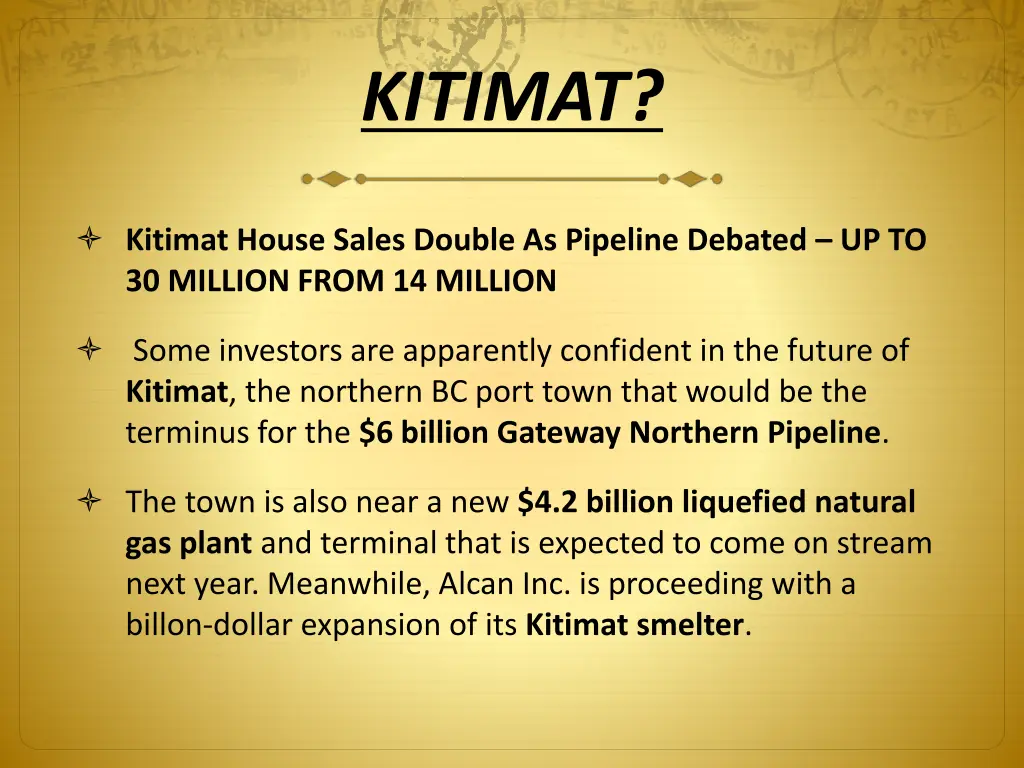 kitimat