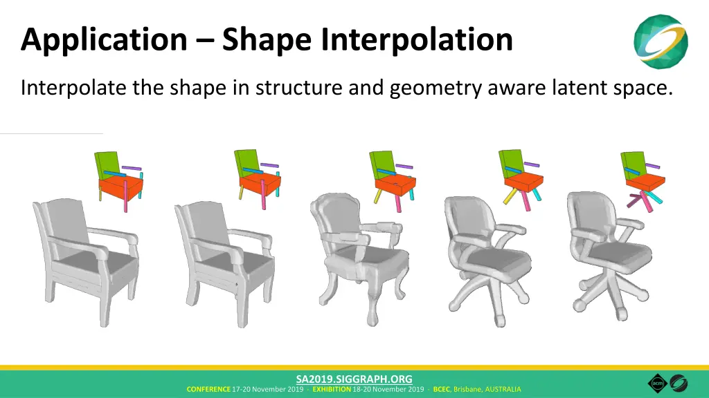 application shape interpolation