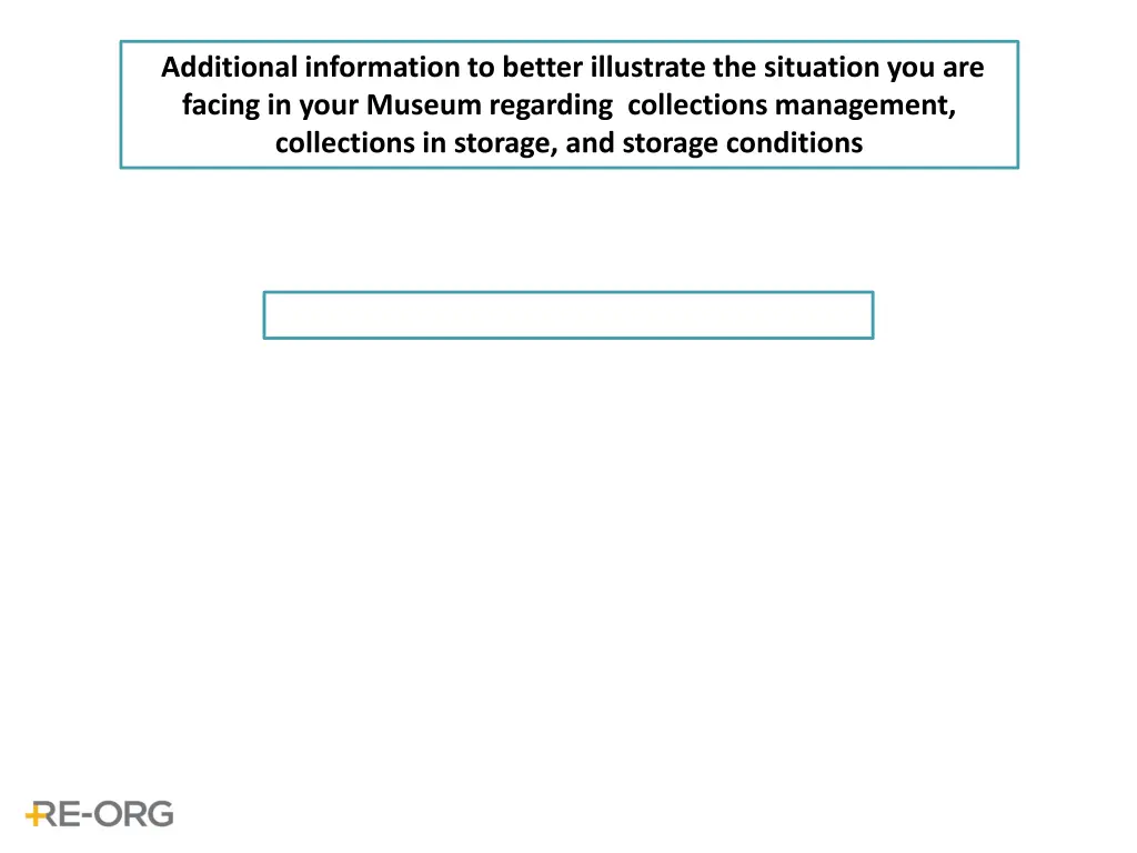 additional information to better illustrate