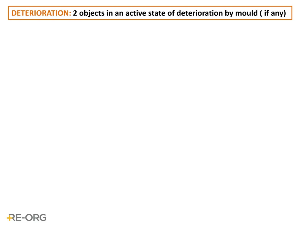 deterioration 2 objects in an active state 1