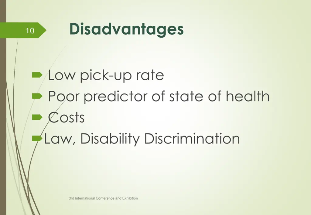 disadvantages