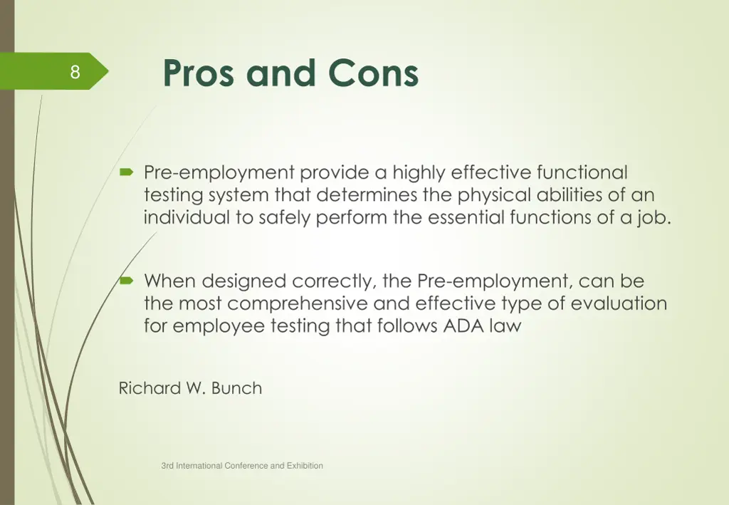 pros and cons