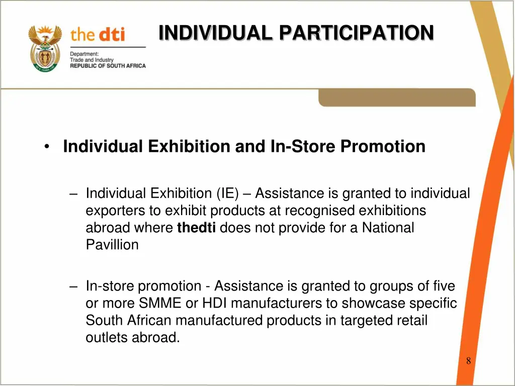 individual participation