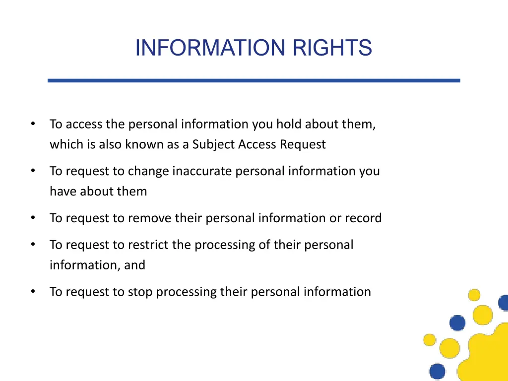 information rights