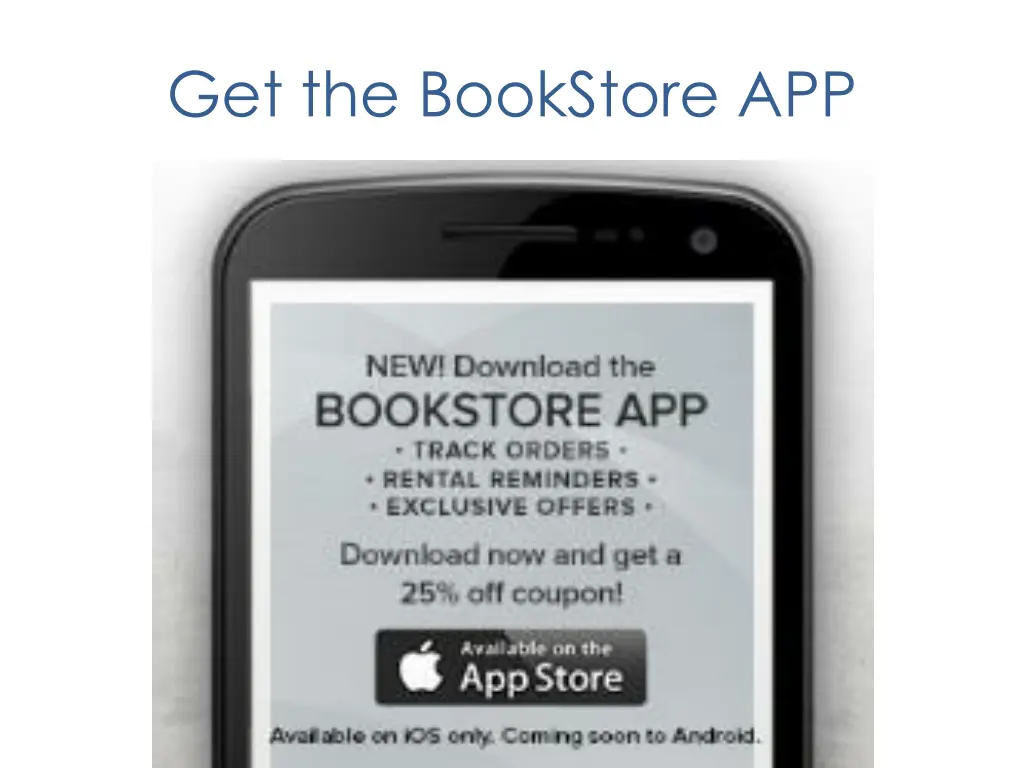 get the bookstore app