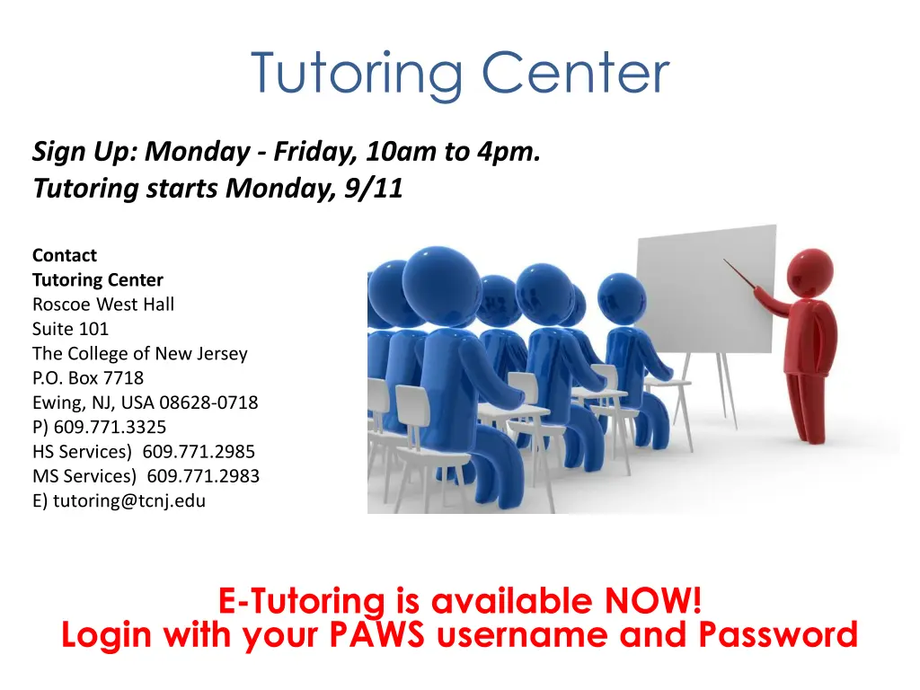 tutoring center