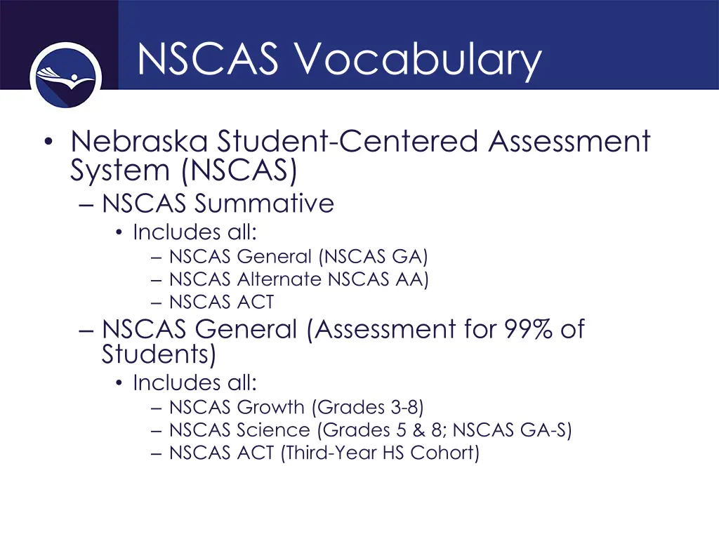 nscas vocabulary 1