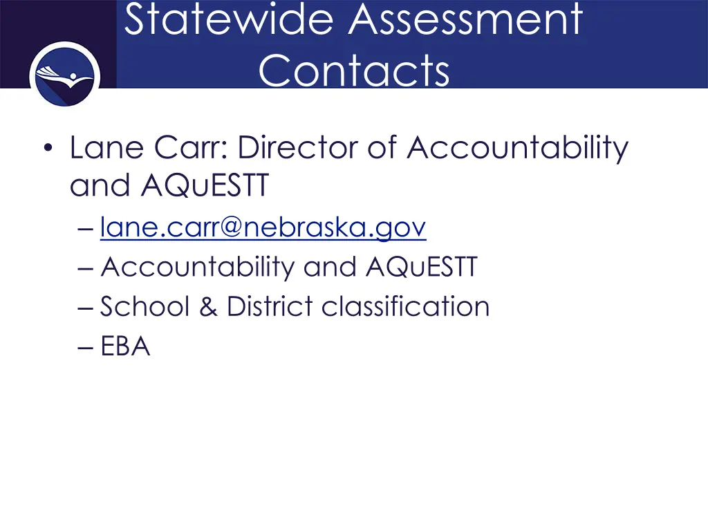 statewide assessment contacts 6