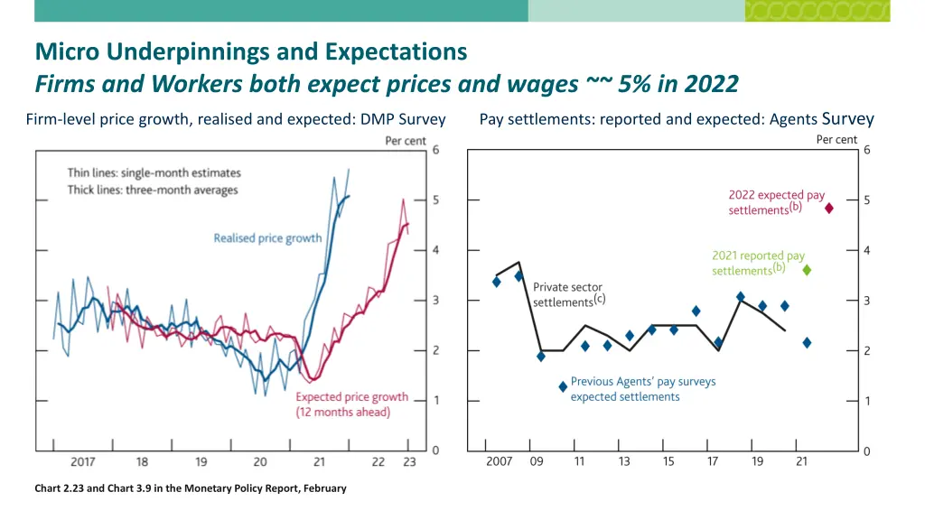 micro underpinnings and expectations firms