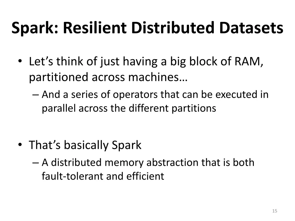 spark resilient distributed datasets