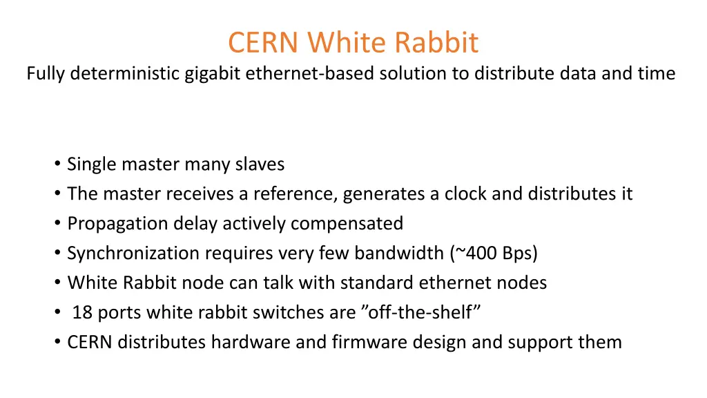 cern white rabbit