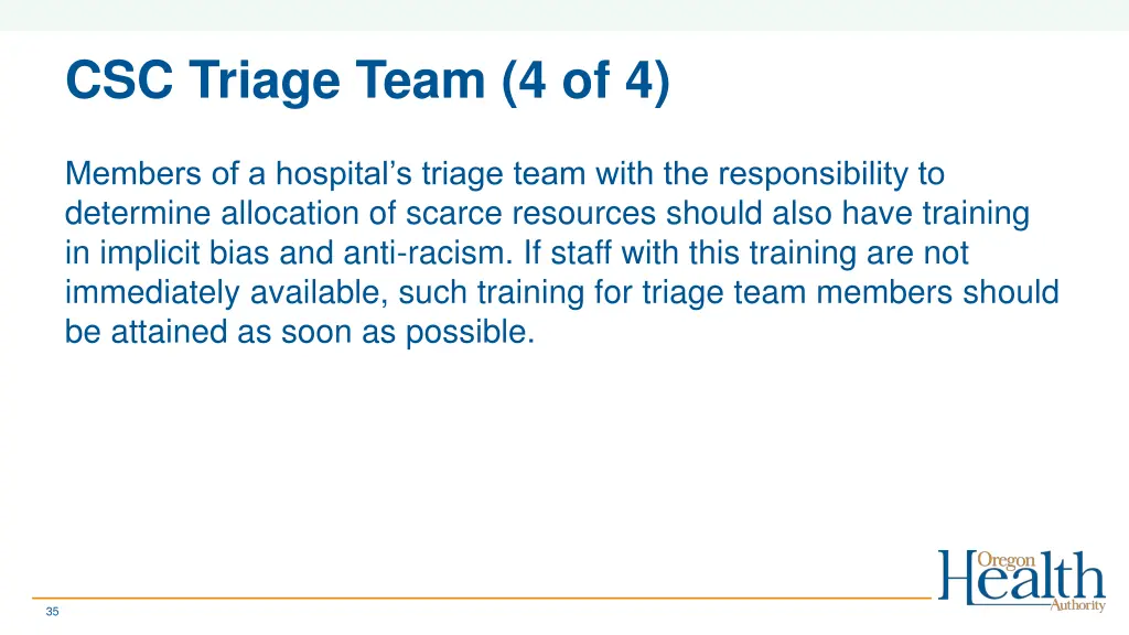 csc triage team 4 of 4