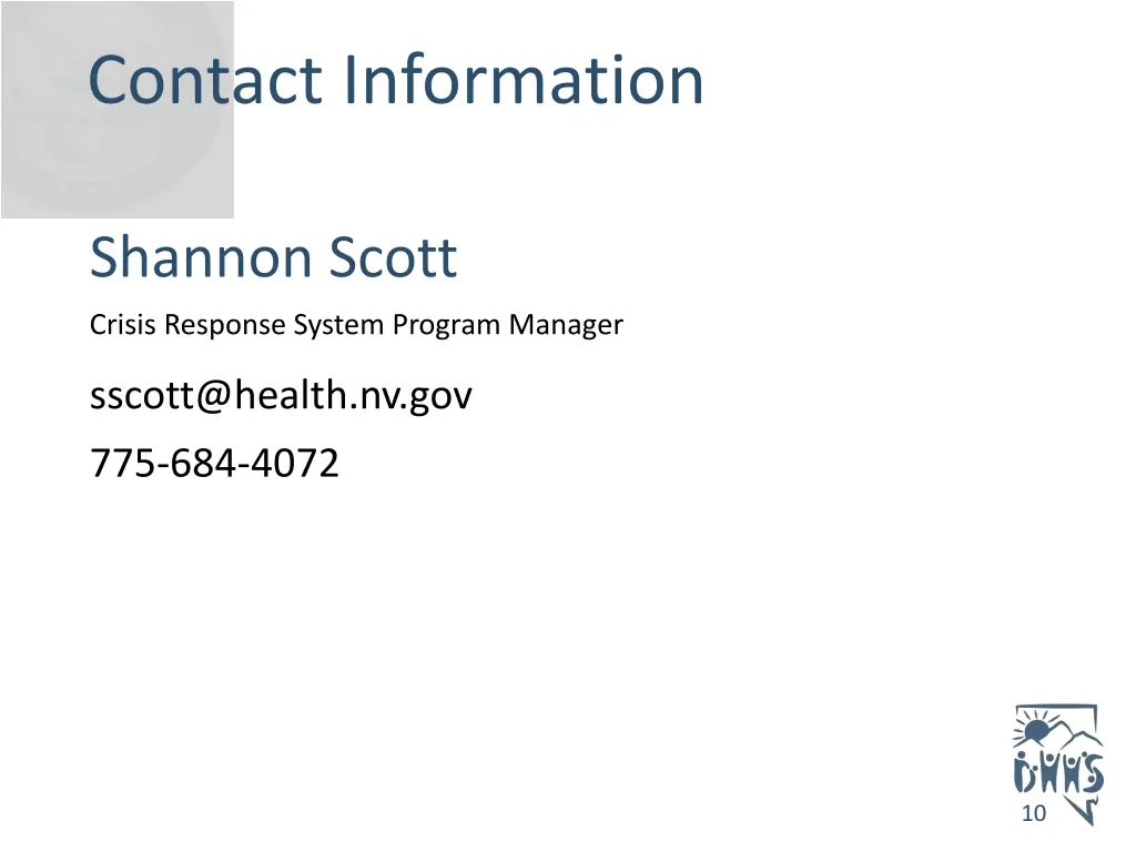 contact information