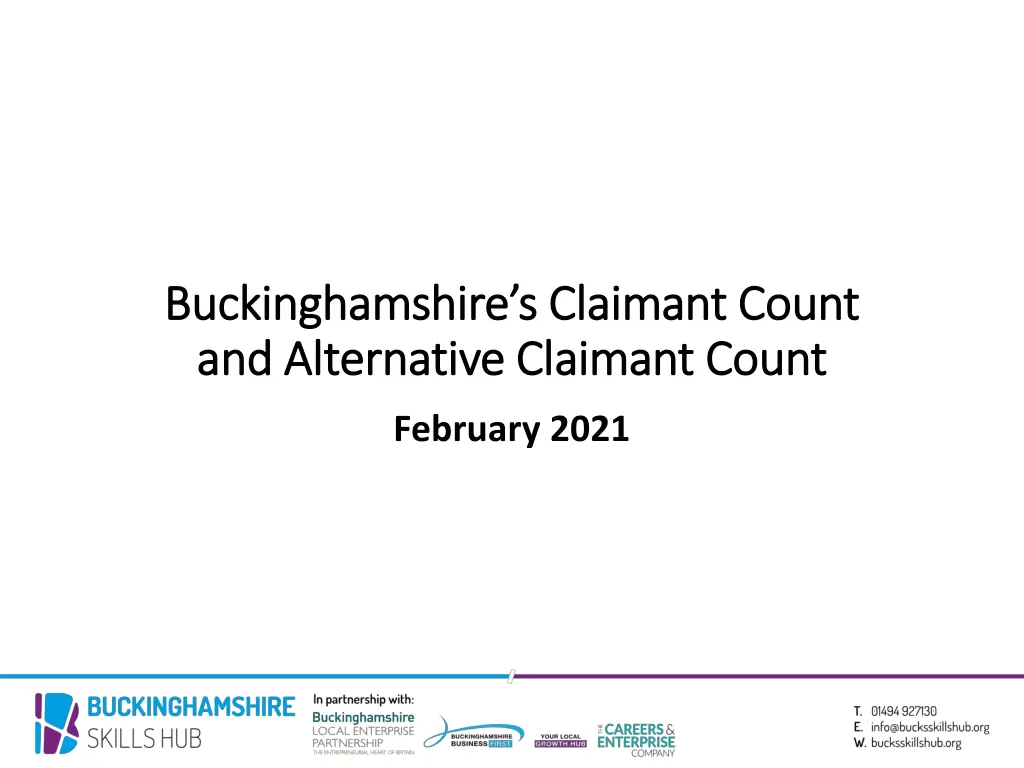 buckinghamshire s claimant count buckinghamshire