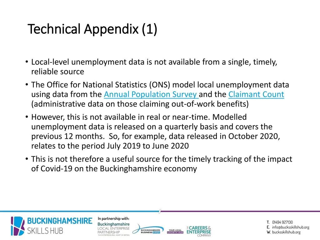 technical appendix 1 technical appendix 1