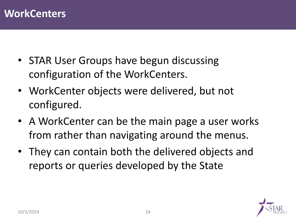 workcenters