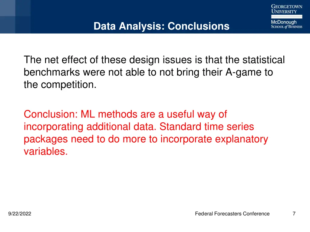 data analysis conclusions