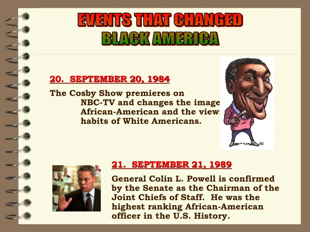 events that changed events that changed black 14