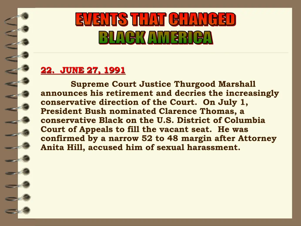 events that changed events that changed black 15