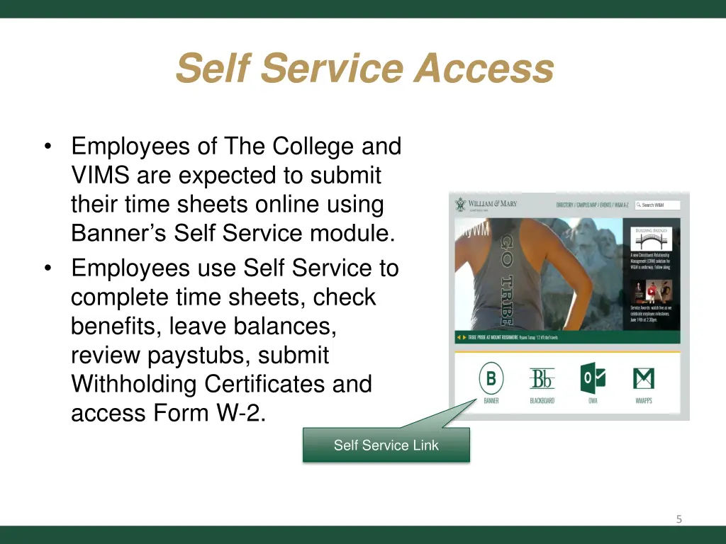 self service access