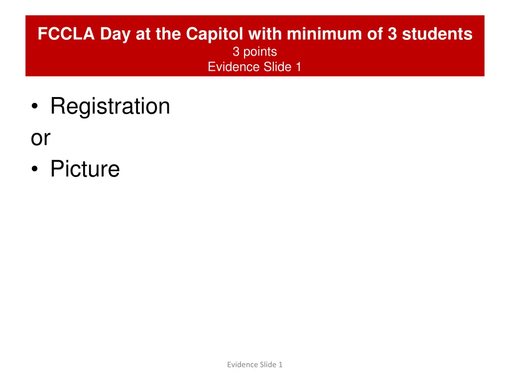 fccla day at the capitol with minimum