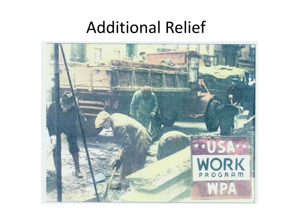 additional relief