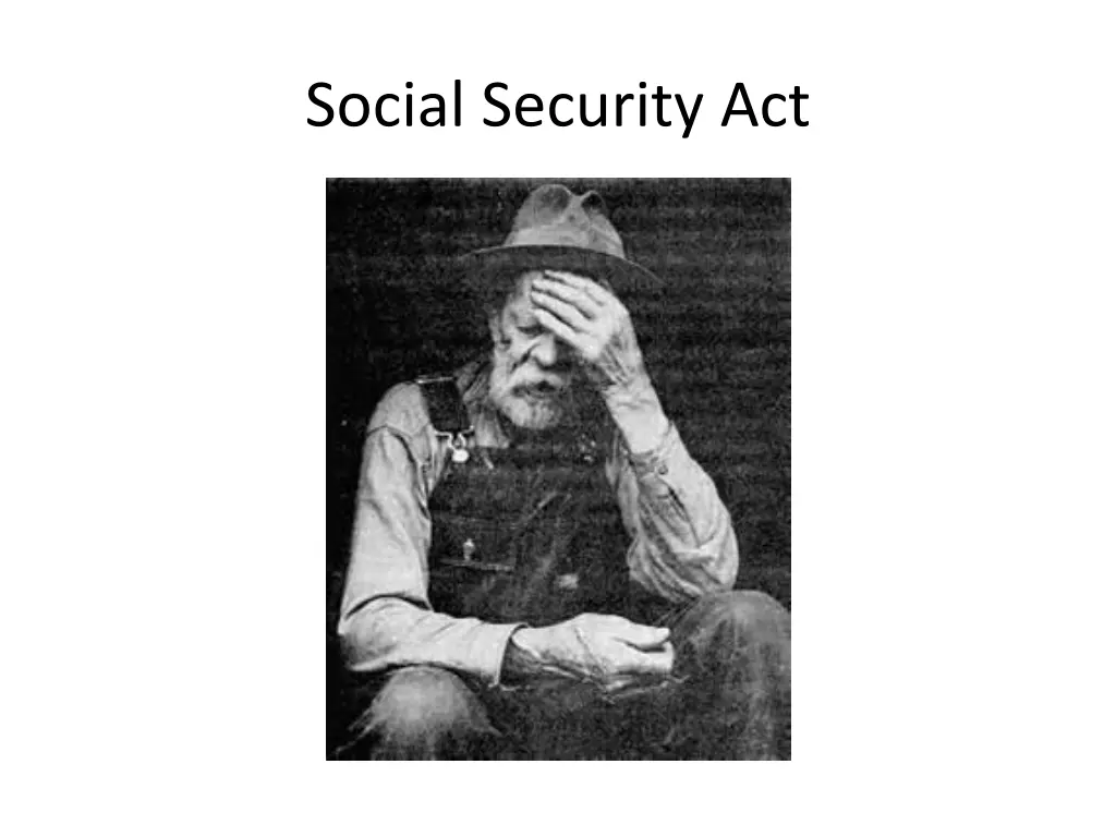 social security act