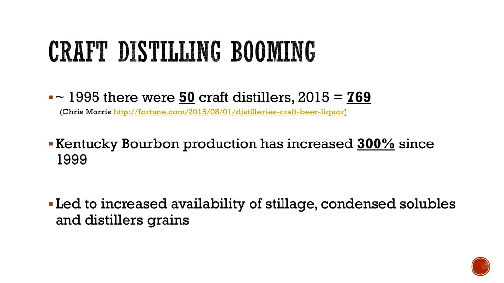 craft distilling booming