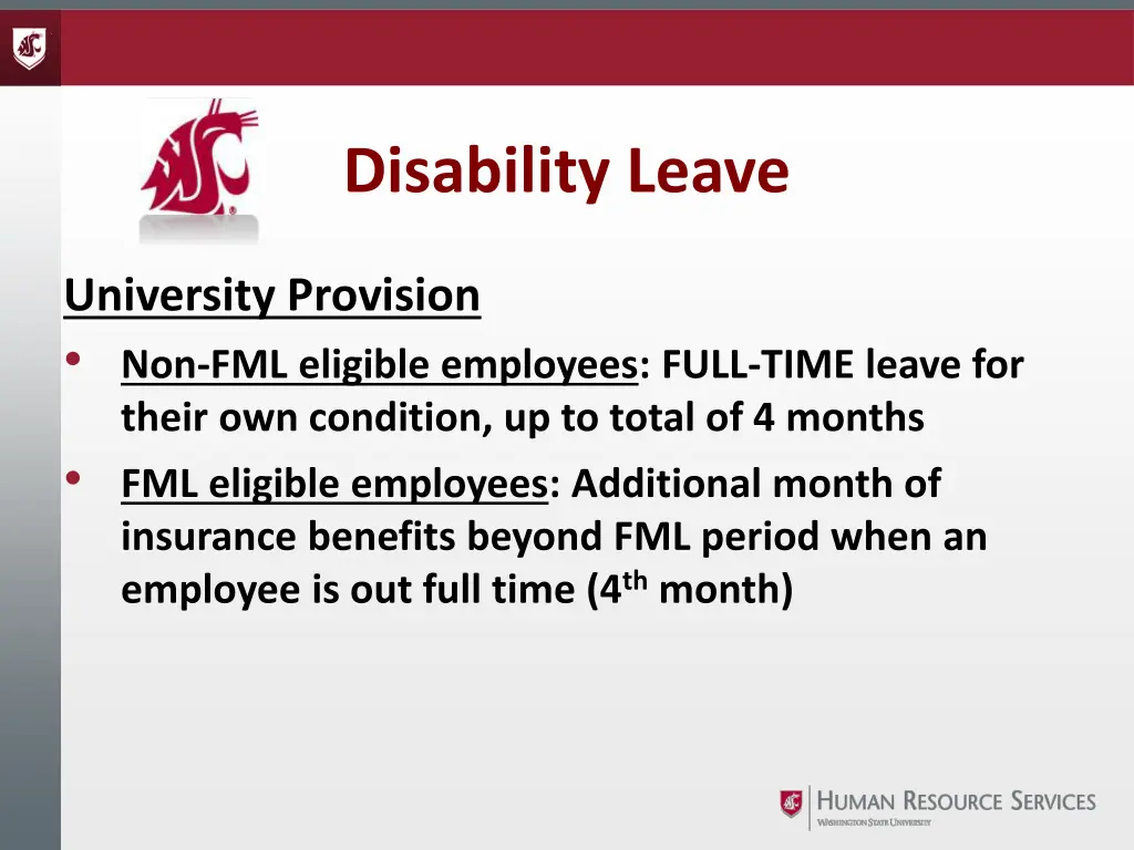 disability leave