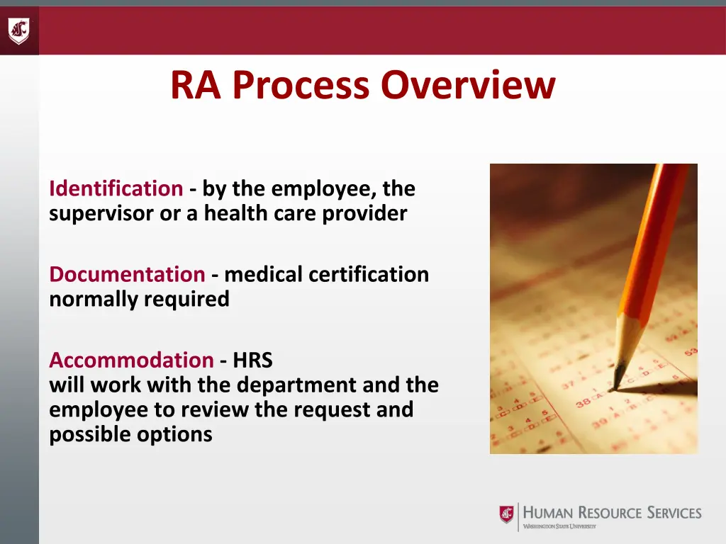 ra process overview