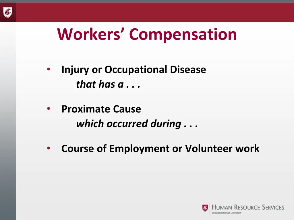 workers compensation