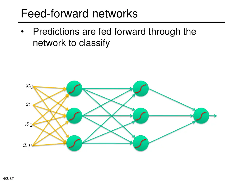 feed forward networks