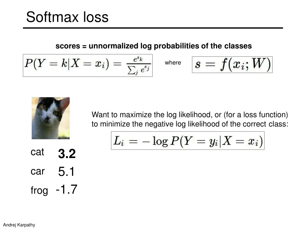 softmax loss