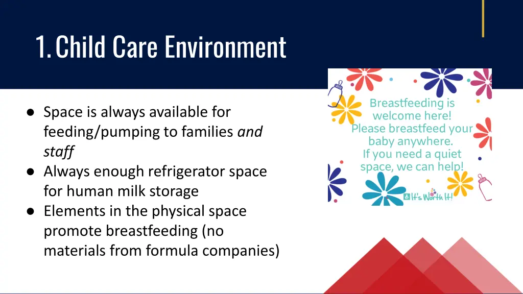 1 child care environment