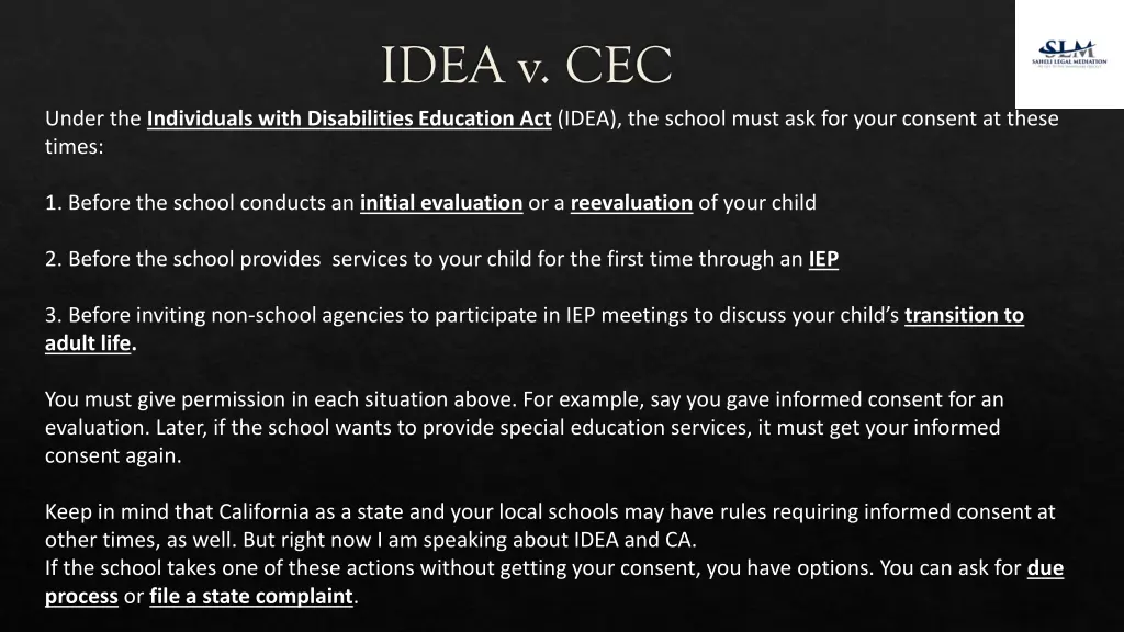 idea v cec