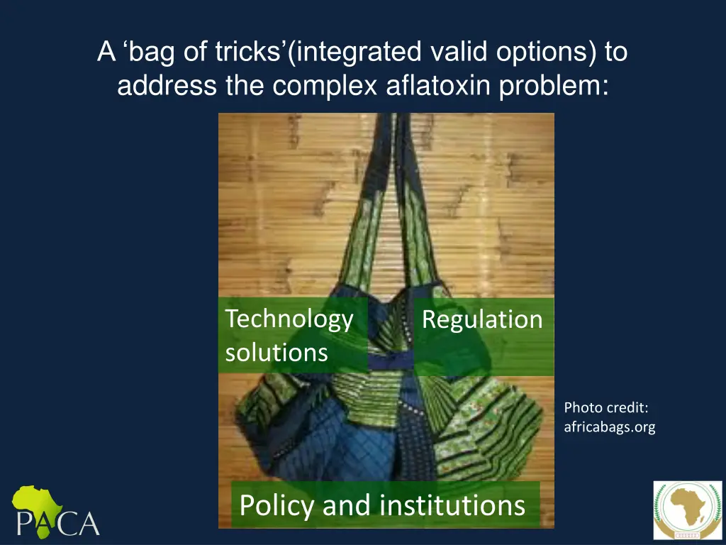 a bag of tricks integrated valid options