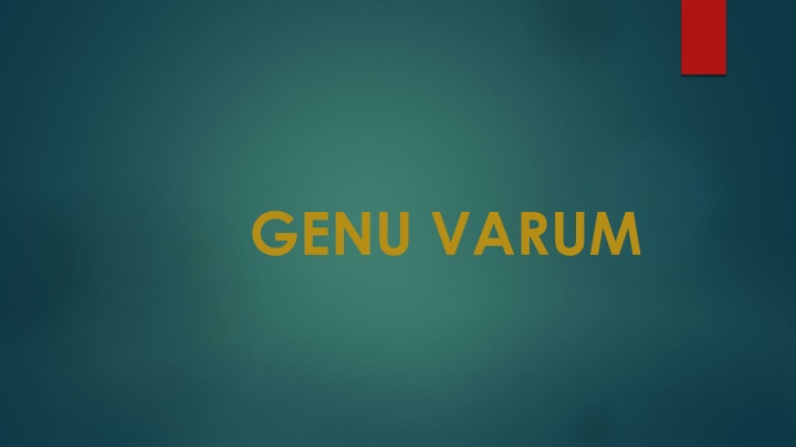 genu varum